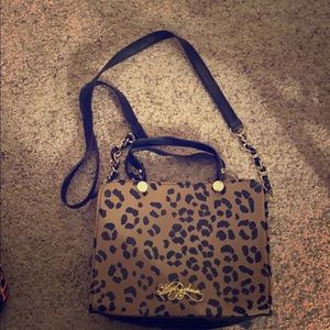 Betsey Johnson Leopard Print Bag